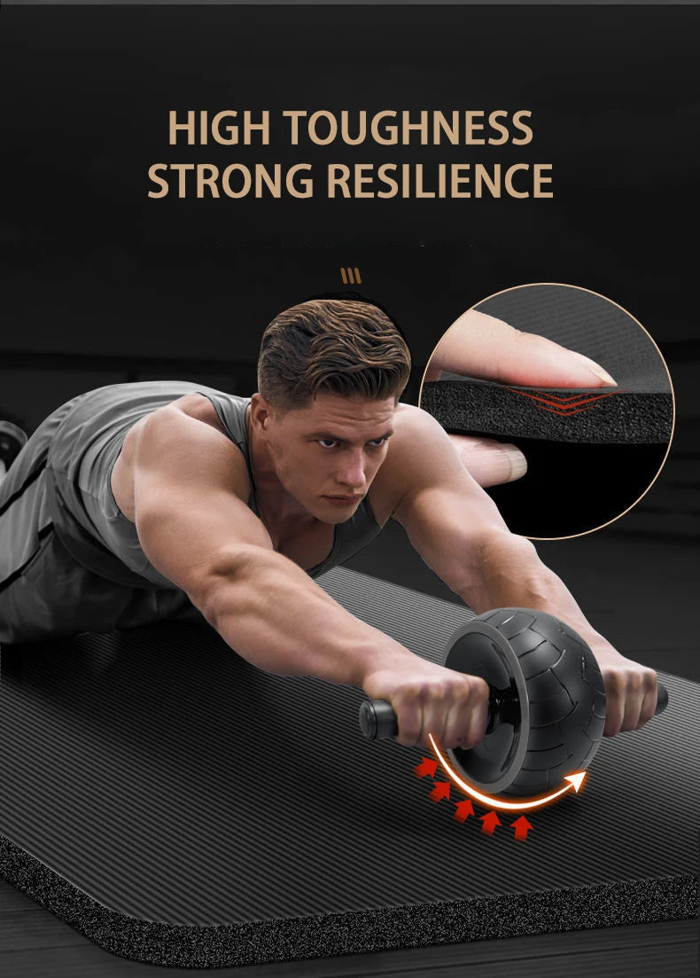 Longer Thicken Non-Slip Men's Fitness Mat High Density Exercise Yoga Mats For Gym Home Fitness Exercise Gymnastics